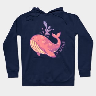 Oh Whale! (bubblegum) Hoodie